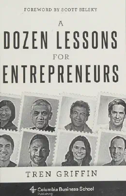 Cover of A dozen lessons for entrepreneurs