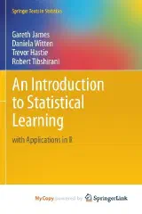 An Introduction to Statistical Learning