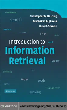 Cover of Introduction to Information Retrieval