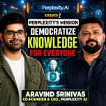 Perplexity CEO Aravind Srinivas on AI, Curiosity, Google & India's Tech Future | The Gobinath Podcast